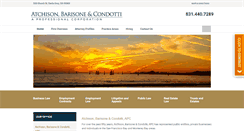 Desktop Screenshot of abc-law.com